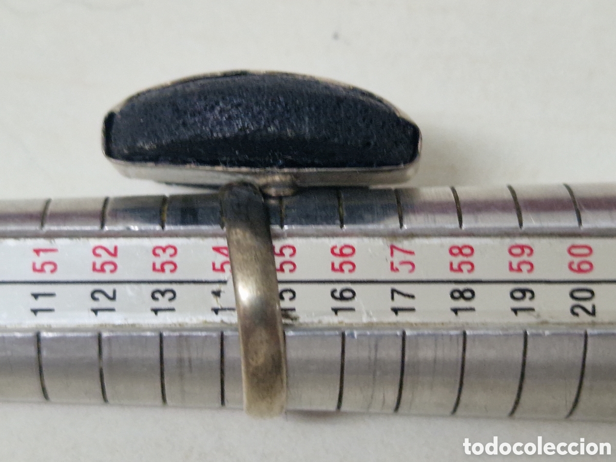 Joyeria: ANILLO PLATA DE LEY PIEDRA VOLCANICA - Foto 4