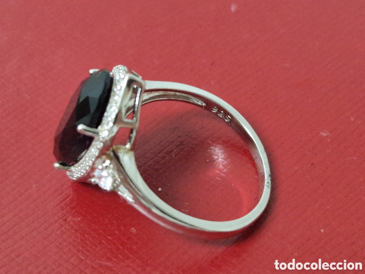 Joyeria: ANILLO PLATA DE LEY PIEDRA ONIZ NUEVO - Foto 5