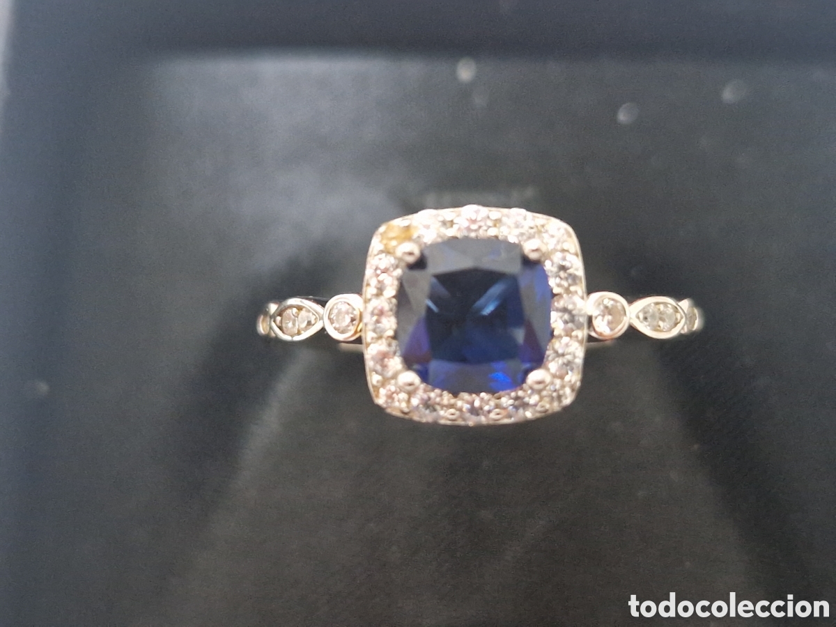 Joyeria: ANILLO DE PLATA PIEDRA AZUL - Foto 3