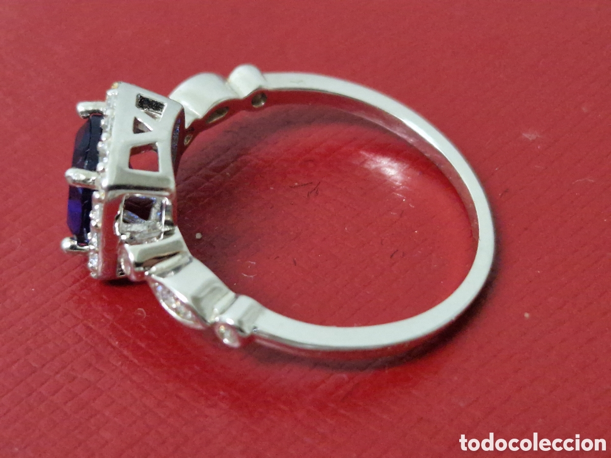 Joyeria: ANILLO DE PLATA PIEDRA AZUL - Foto 5