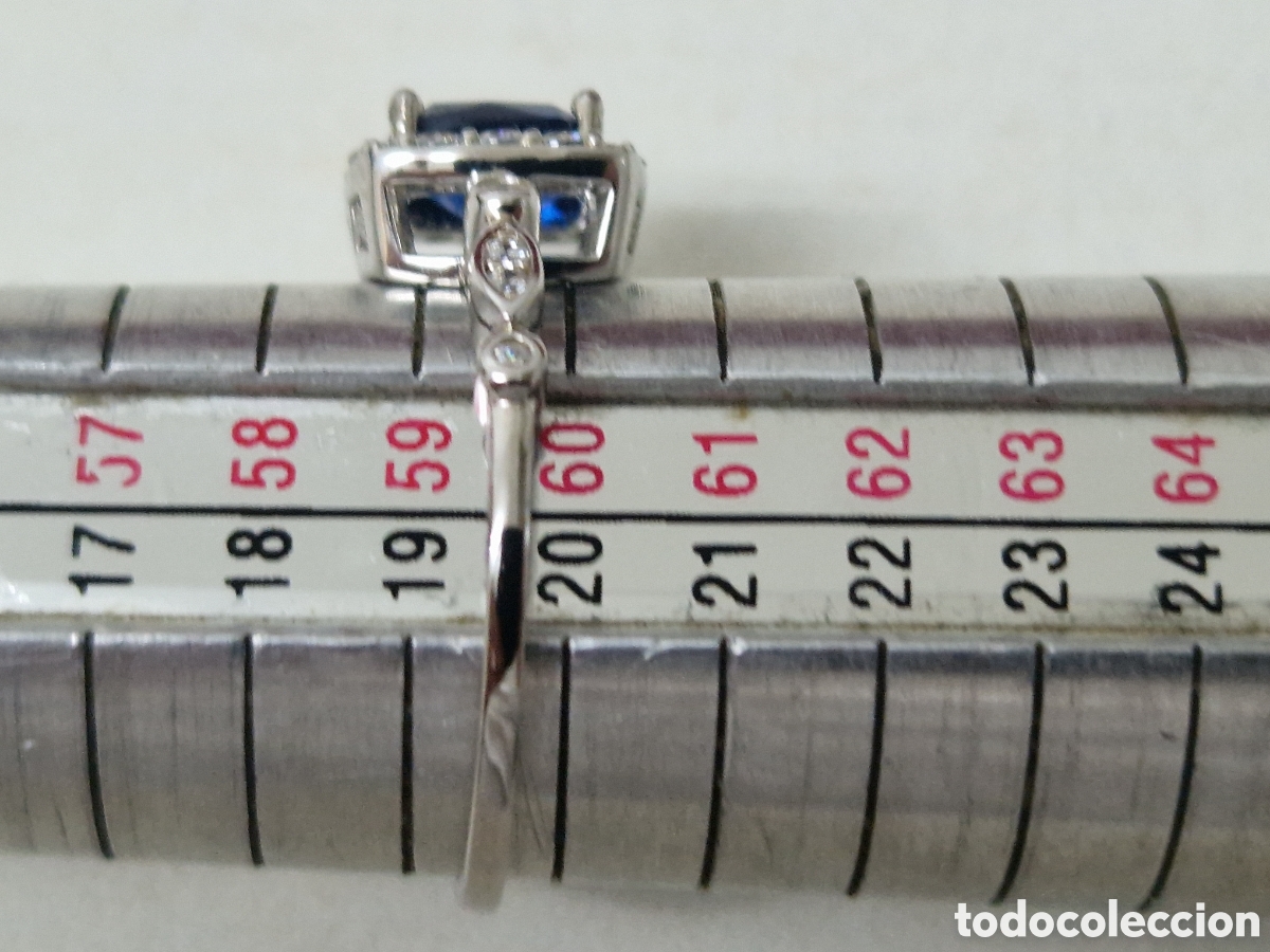 Joyeria: ANILLO DE PLATA PIEDRA AZUL - Foto 7
