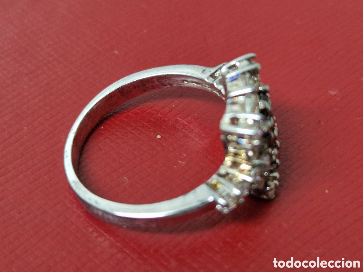 Joyeria: ANILLO EN PLATA DE LEY Y PIEDRAS DE COLORES - Foto 6
