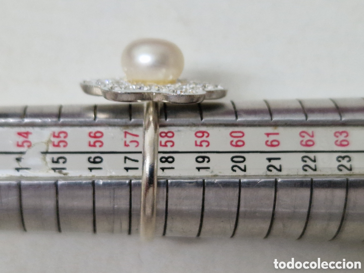 Joyeria: ANILLO EN PLATA DE LEY CON PERLA - Foto 7