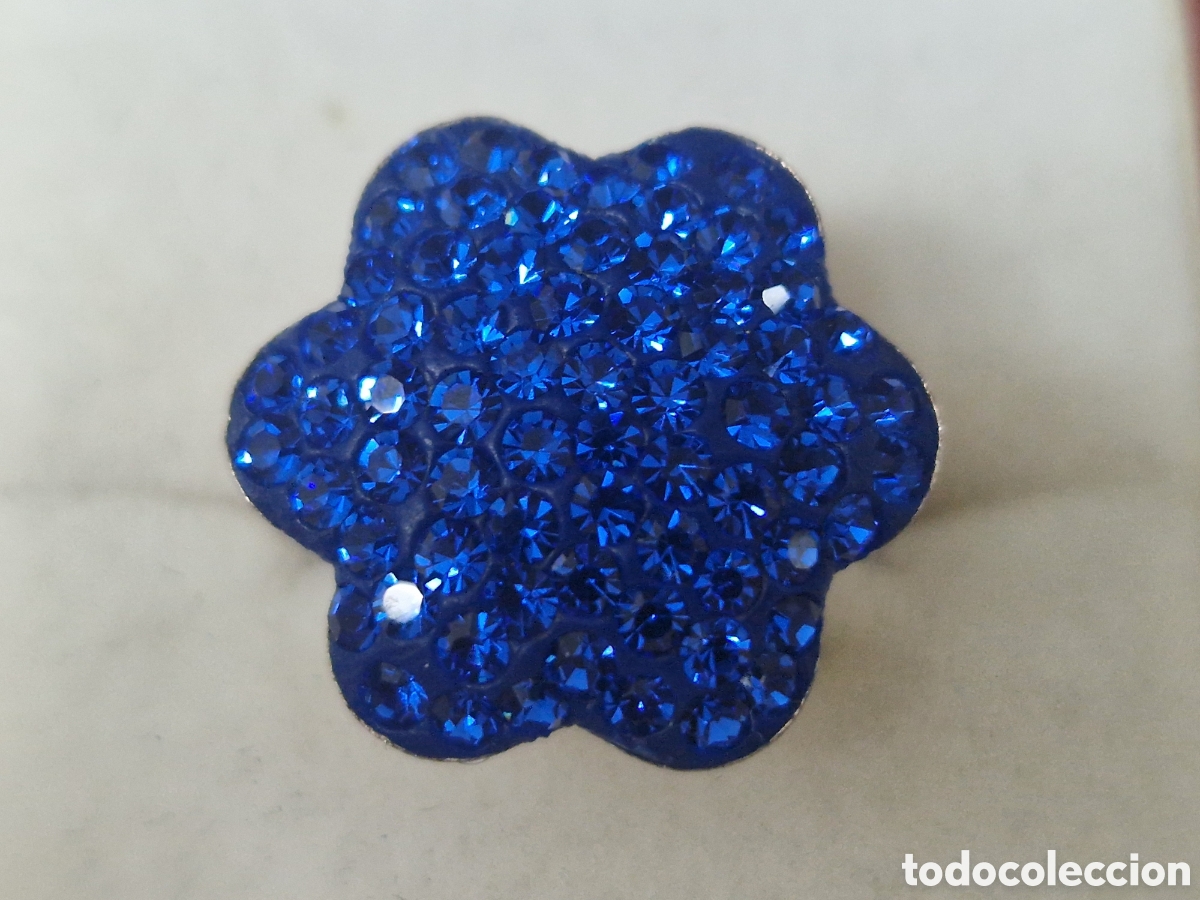 Joyeria: ANILLO PLATA Y CRISTALES AZULES - Foto 1