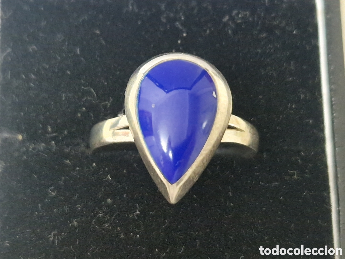 Joyeria: ANILLO DE PLATA Y LAPISZULI - Foto 3