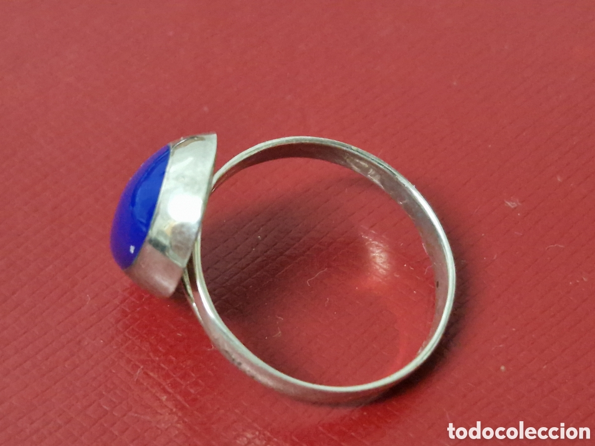 Joyeria: ANILLO DE PLATA Y LAPISZULI - Foto 5