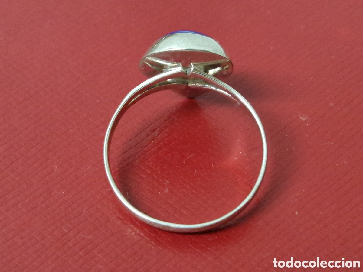 Joyeria: ANILLO DE PLATA Y LAPISZULI - Foto 6