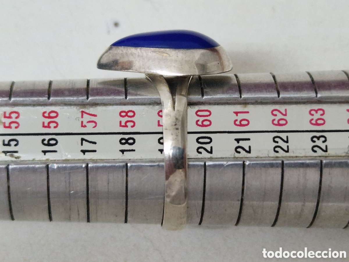 Joyeria: ANILLO DE PLATA Y LAPISZULI - Foto 7