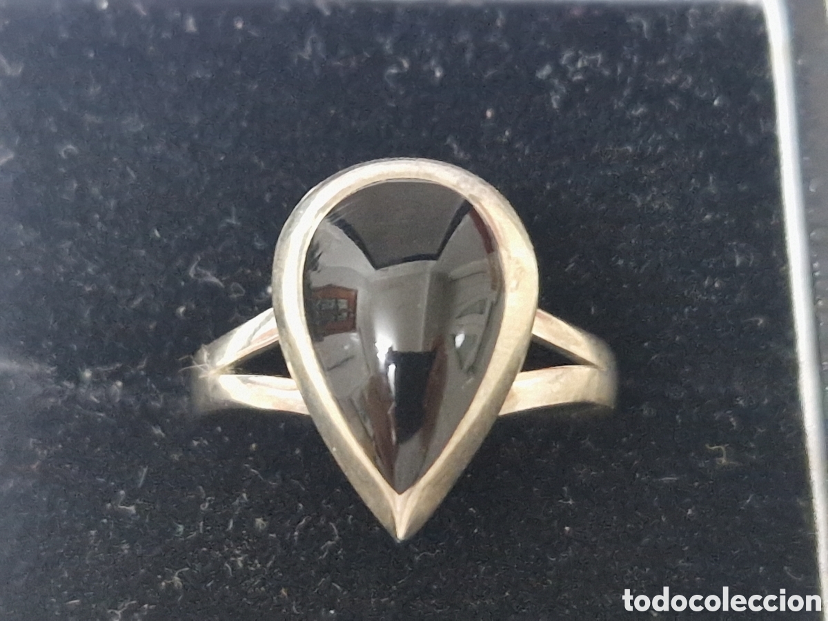 Joyeria: ANILLO EN PLATA DE LEY Y ONIX - Foto 3