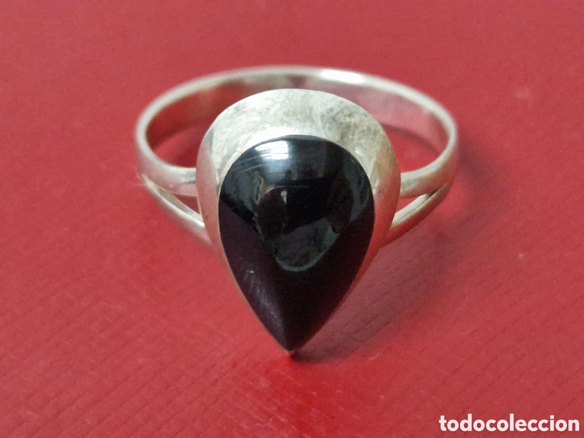 Joyeria: ANILLO EN PLATA DE LEY Y ONIX - Foto 4