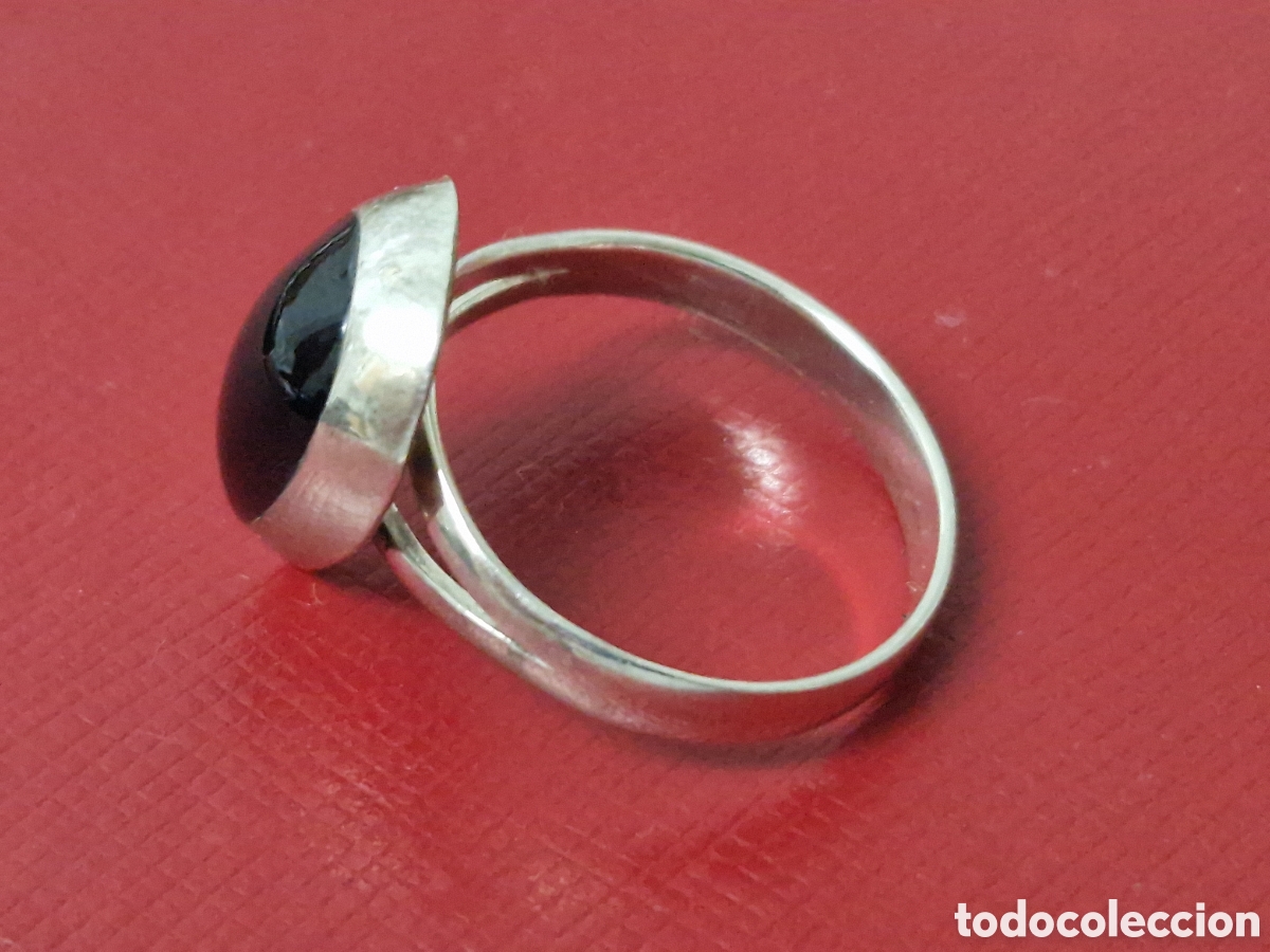 Joyeria: ANILLO EN PLATA DE LEY Y ONIX - Foto 7