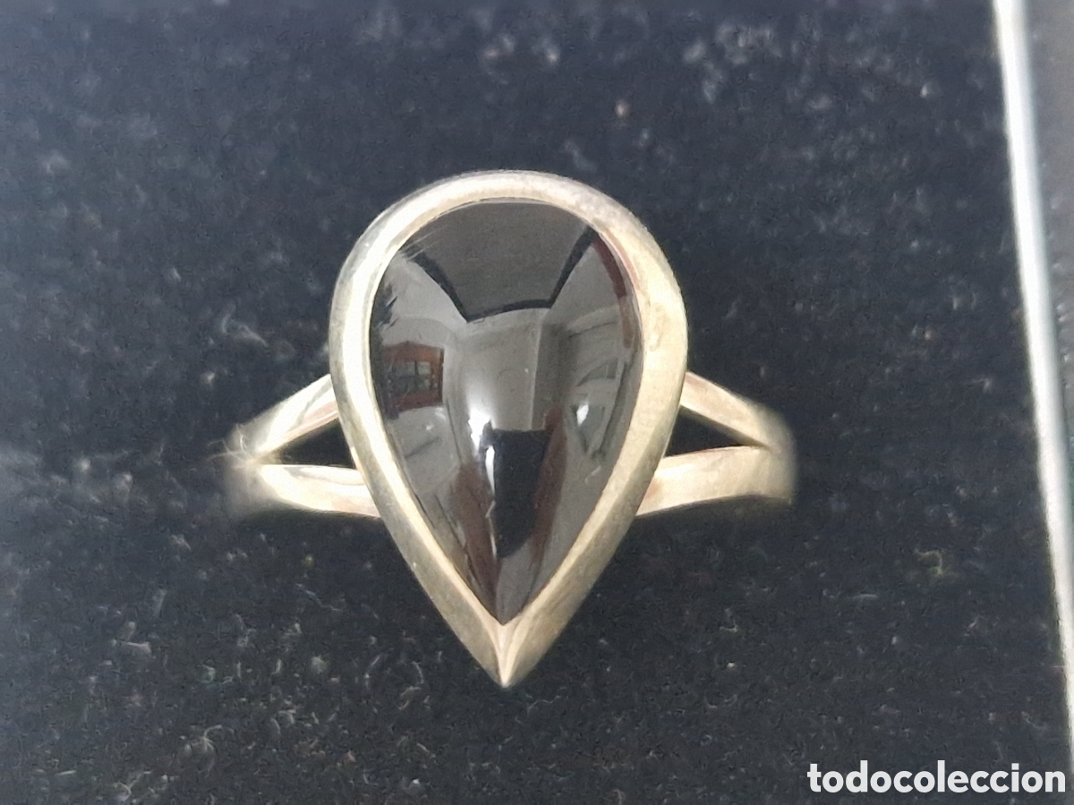 Joyeria: ANILLO EN PLATA DE LEY Y ONIX - Foto 1