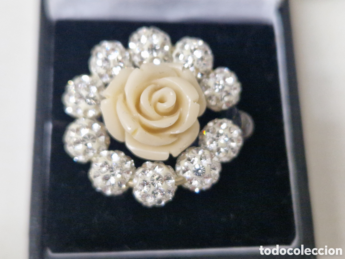 Joyeria: ANILLO EN PLATA Y ROSA BLANCA - Foto 2