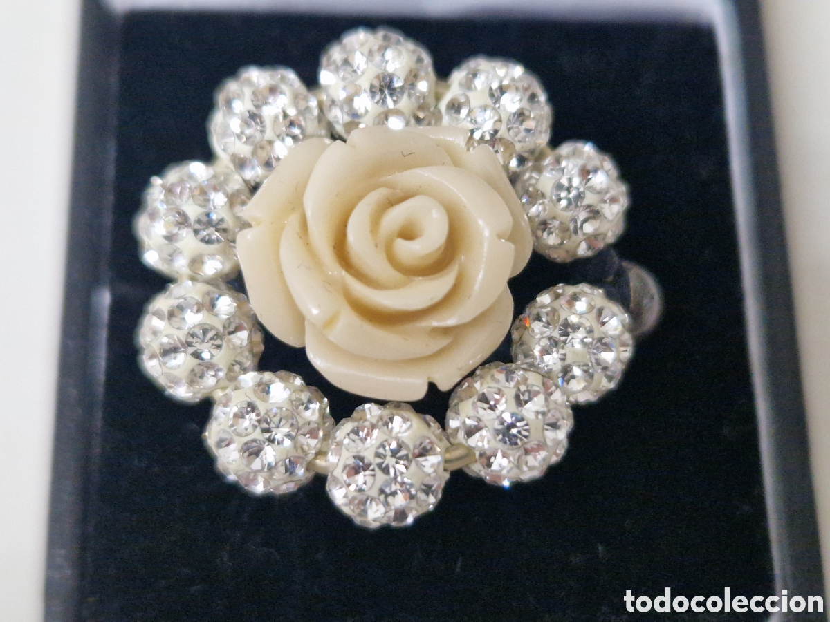 Joyeria: ANILLO EN PLATA Y ROSA BLANCA - Foto 3