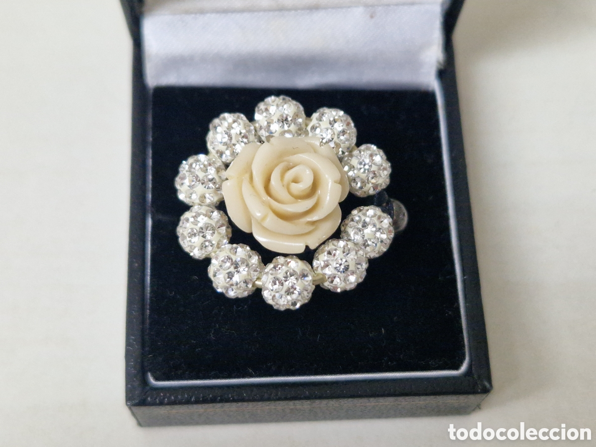 Joyeria: ANILLO EN PLATA Y ROSA BLANCA - Foto 4