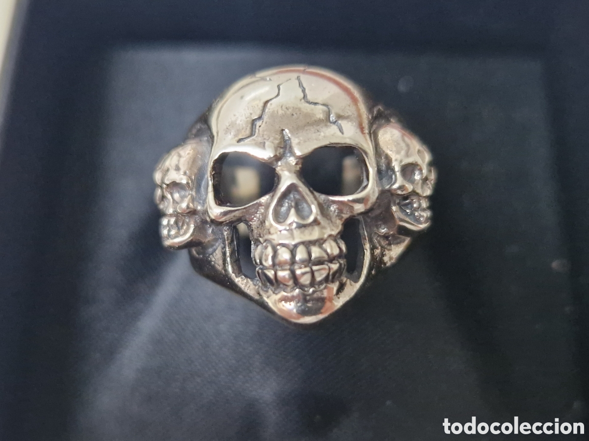 Joyeria: ANILLO EN PLATA DE LEY CALAVERA - Foto 3