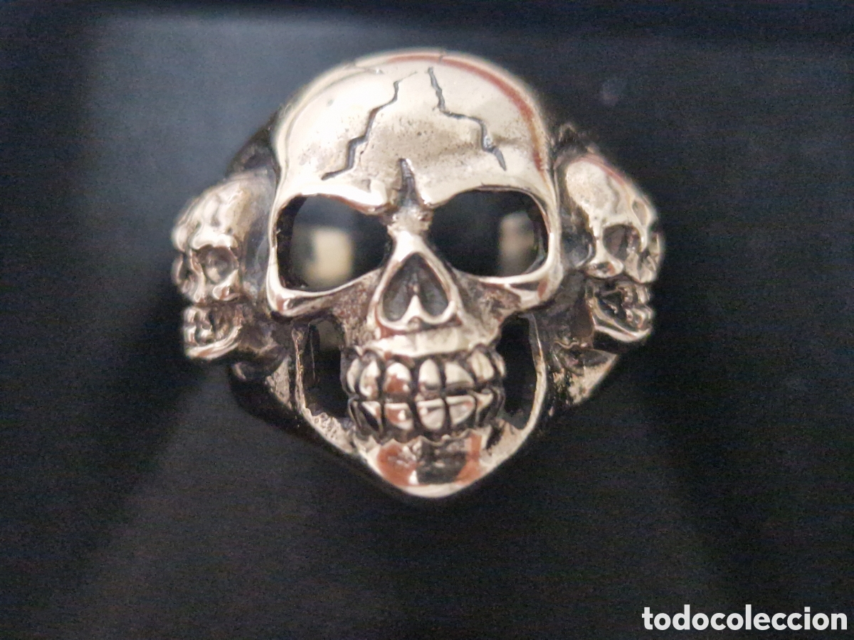 Joyeria: ANILLO EN PLATA DE LEY CALAVERA - Foto 4