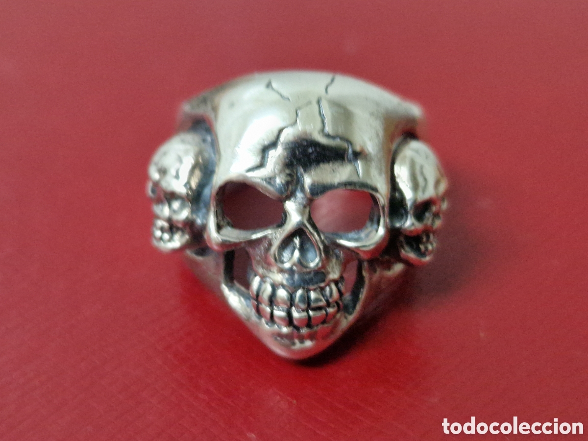 Joyeria: ANILLO EN PLATA DE LEY CALAVERA - Foto 1