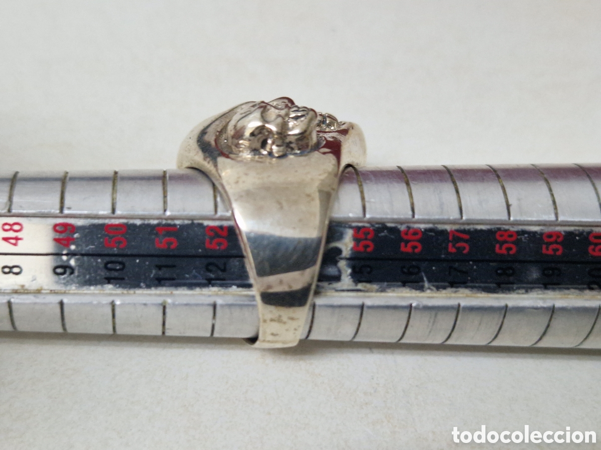 Joyeria: ANILLO EN PLATA DE LEY CALAVERA - Foto 7