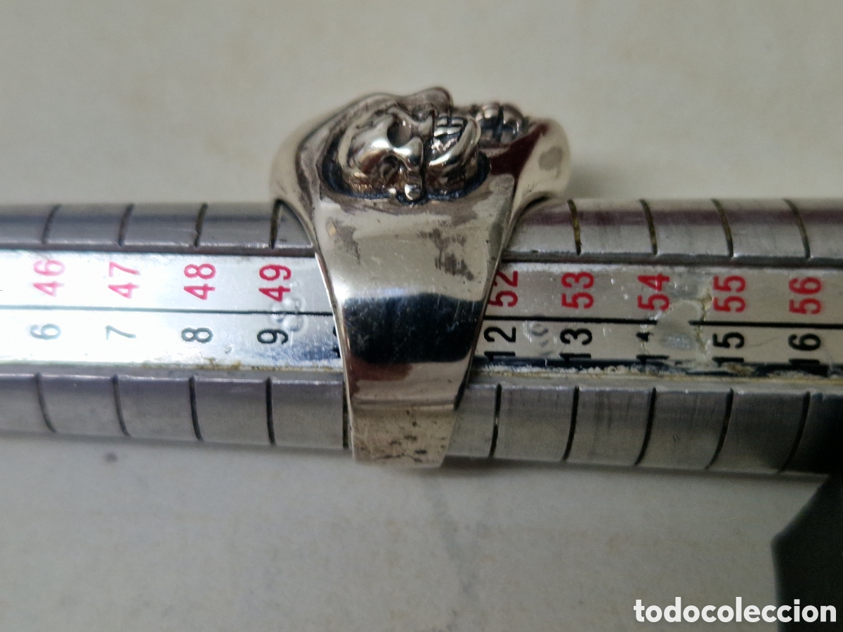Joyeria: ANILLO EN PLATA DE LEY CALAVERA - Foto 9