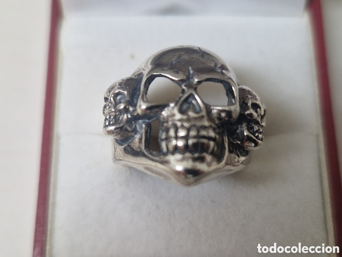 Joyeria: ANILLO EN PLATA DE LEY CALAVERA - Foto 10