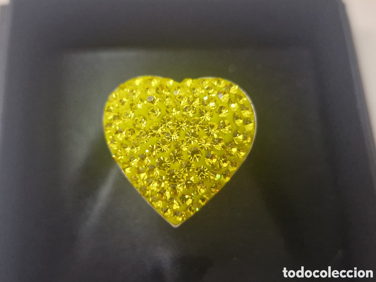 Joyeria: ANILLO EN PLATA DE LEY Y CRISTALES AMARILLOS - Foto 7