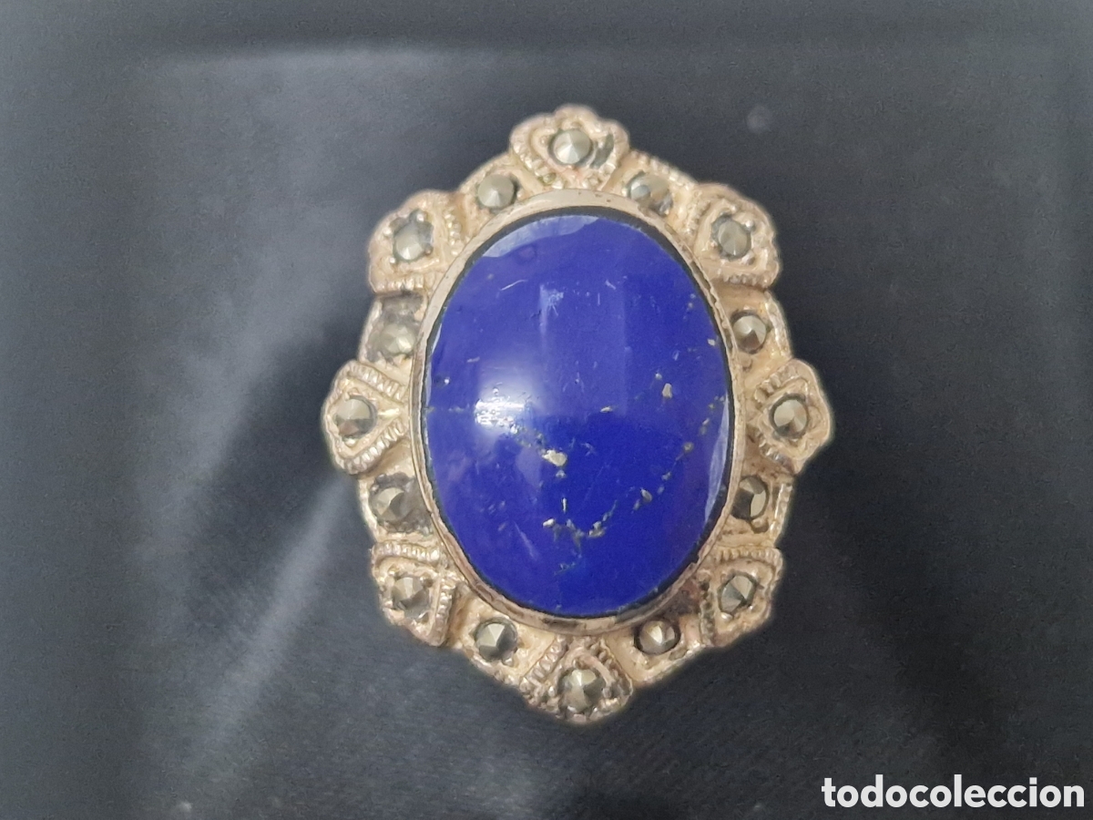 Joyeria: ANILLO EN PLATA Y LAPISZULI NUEVO - Foto 2
