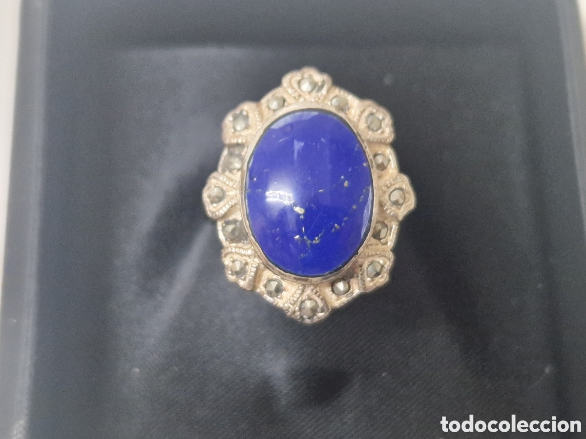 Joyeria: ANILLO EN PLATA Y LAPISZULI NUEVO - Foto 3