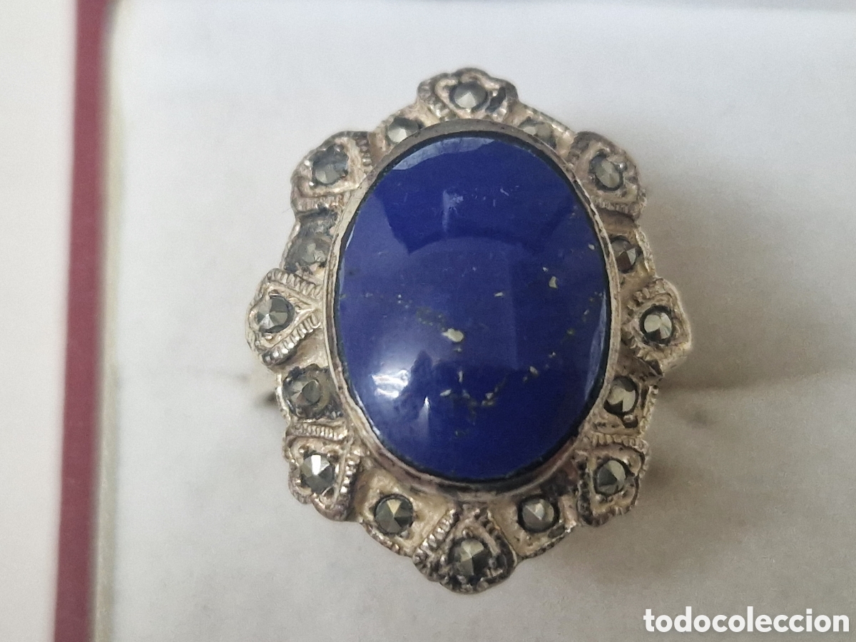 Joyeria: ANILLO EN PLATA Y LAPISZULI NUEVO - Foto 4