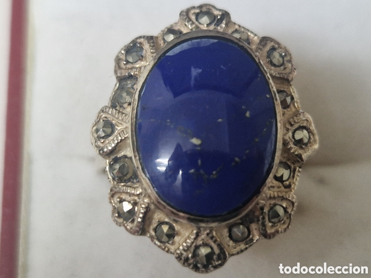 Joyeria: ANILLO EN PLATA Y LAPISZULI NUEVO - Foto 5