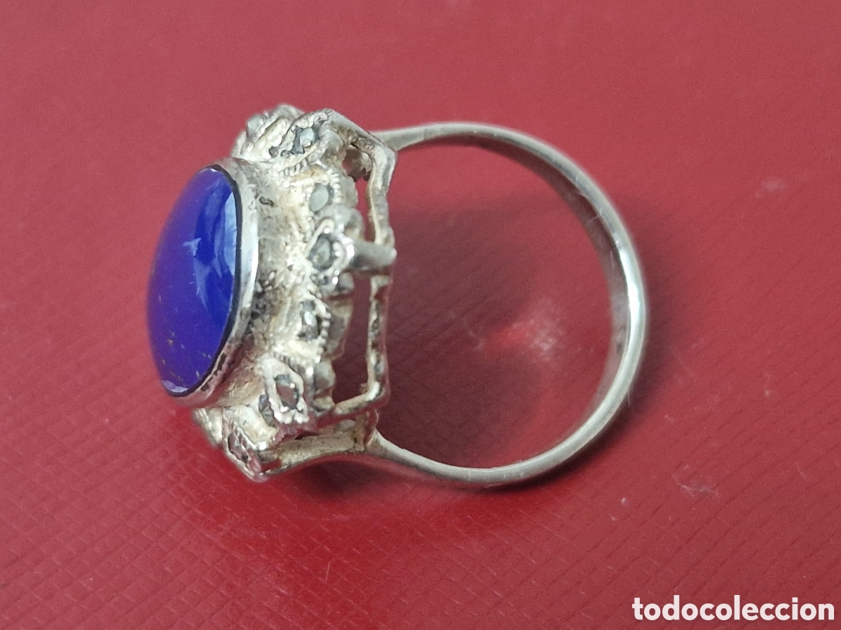 Joyeria: ANILLO EN PLATA Y LAPISZULI NUEVO - Foto 7