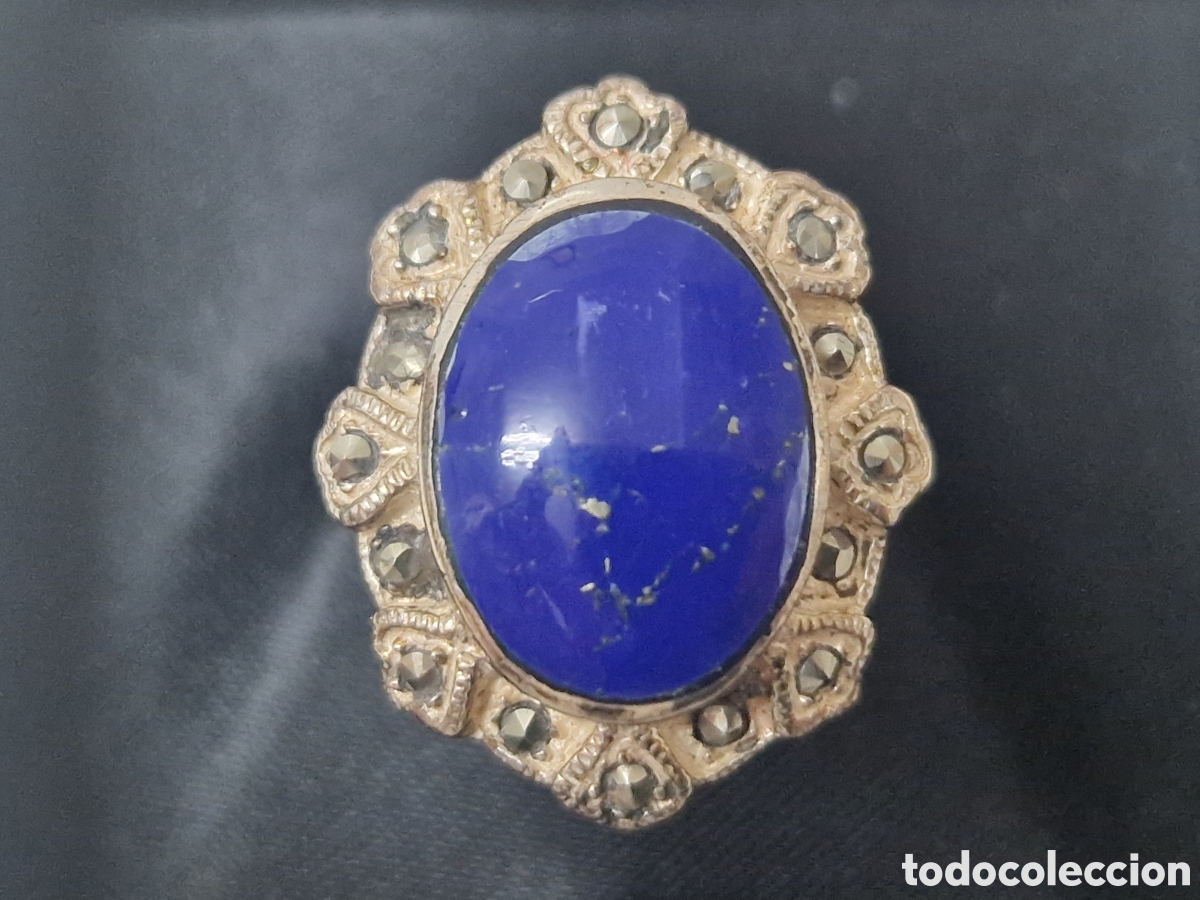 Joyeria: ANILLO EN PLATA Y LAPISZULI NUEVO - Foto 1