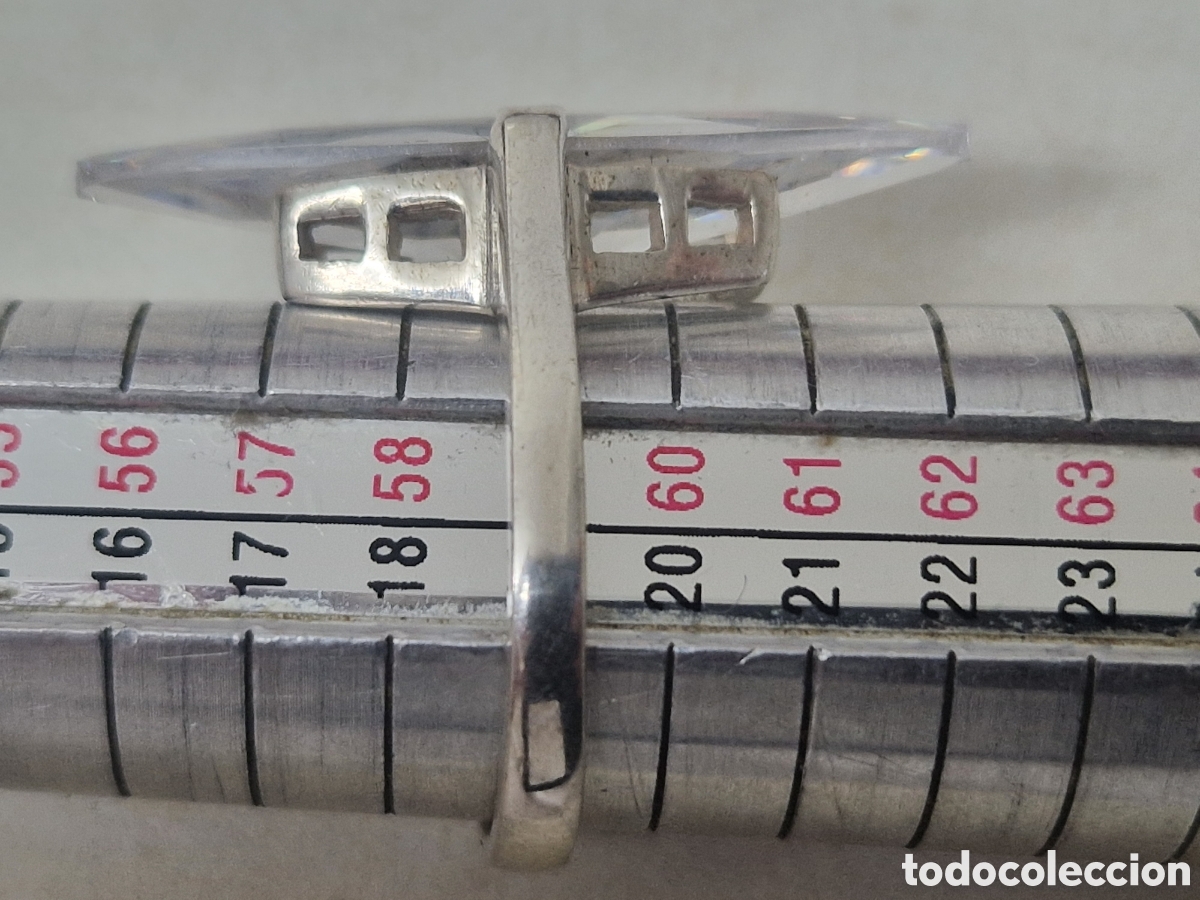 Joyeria: ANILLO EN PLATA Y CIRCON NUEVO - Foto 6