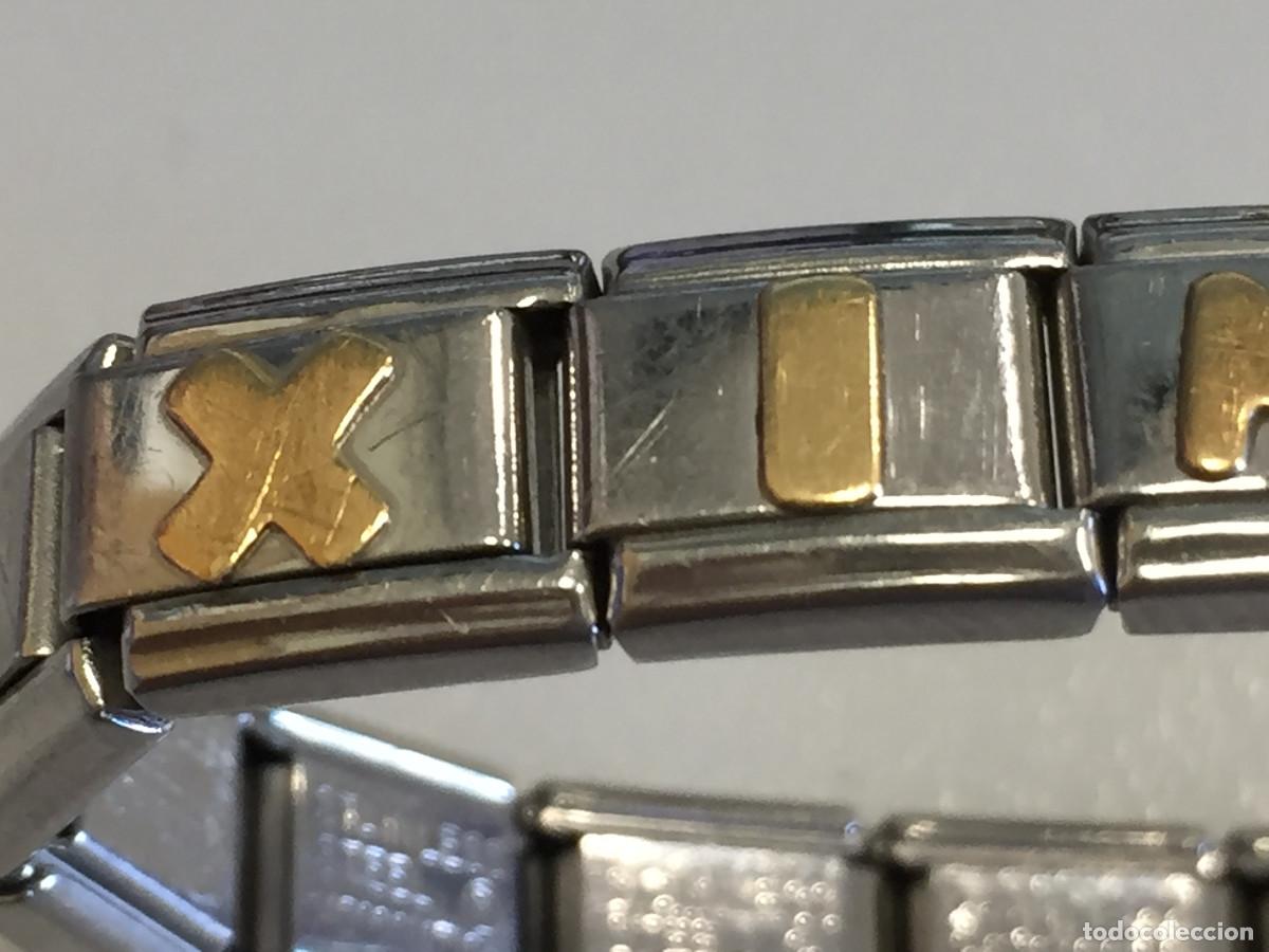 Joyeria: PULSERA DE ACERO INOXIDABLE Y LETRAS EN ORO - Foto 5