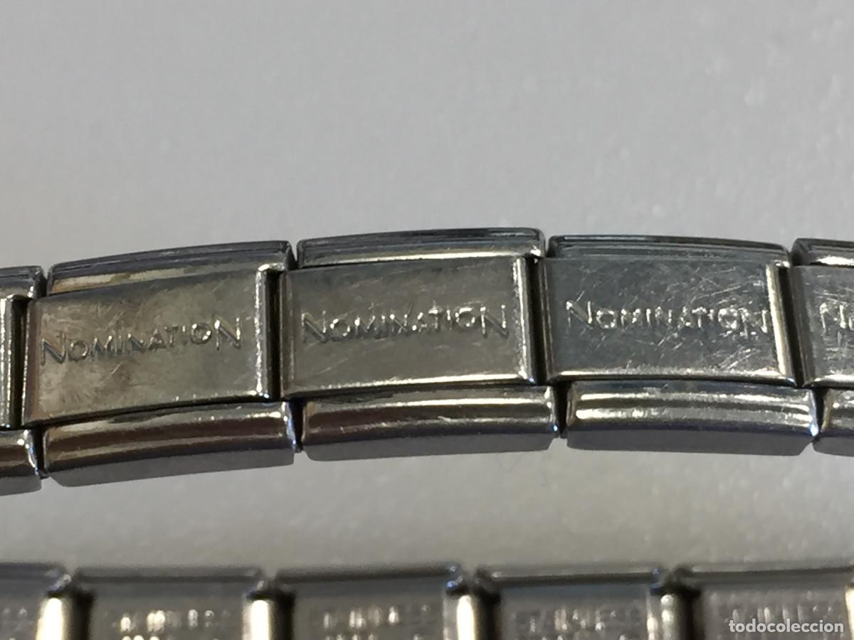 Joyeria: PULSERA DE ACERO INOXIDABLE Y LETRAS EN ORO - Foto 6