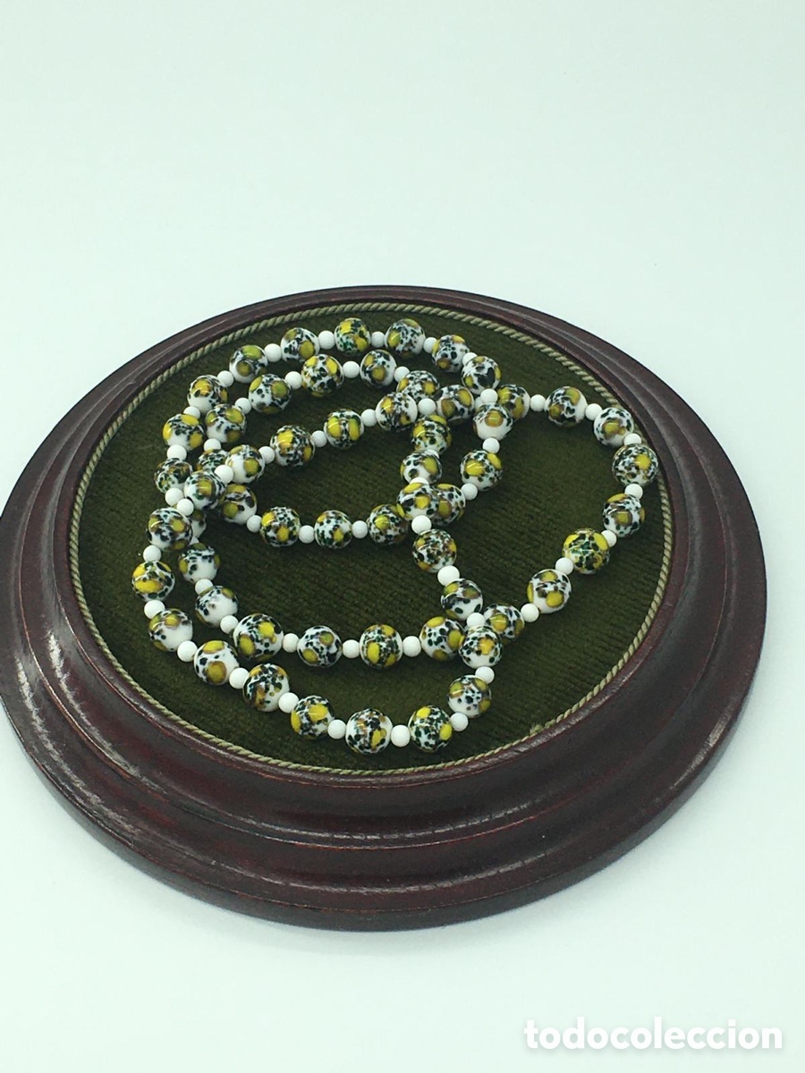 Joyeria: collar de bolas en porcelana - Foto 2