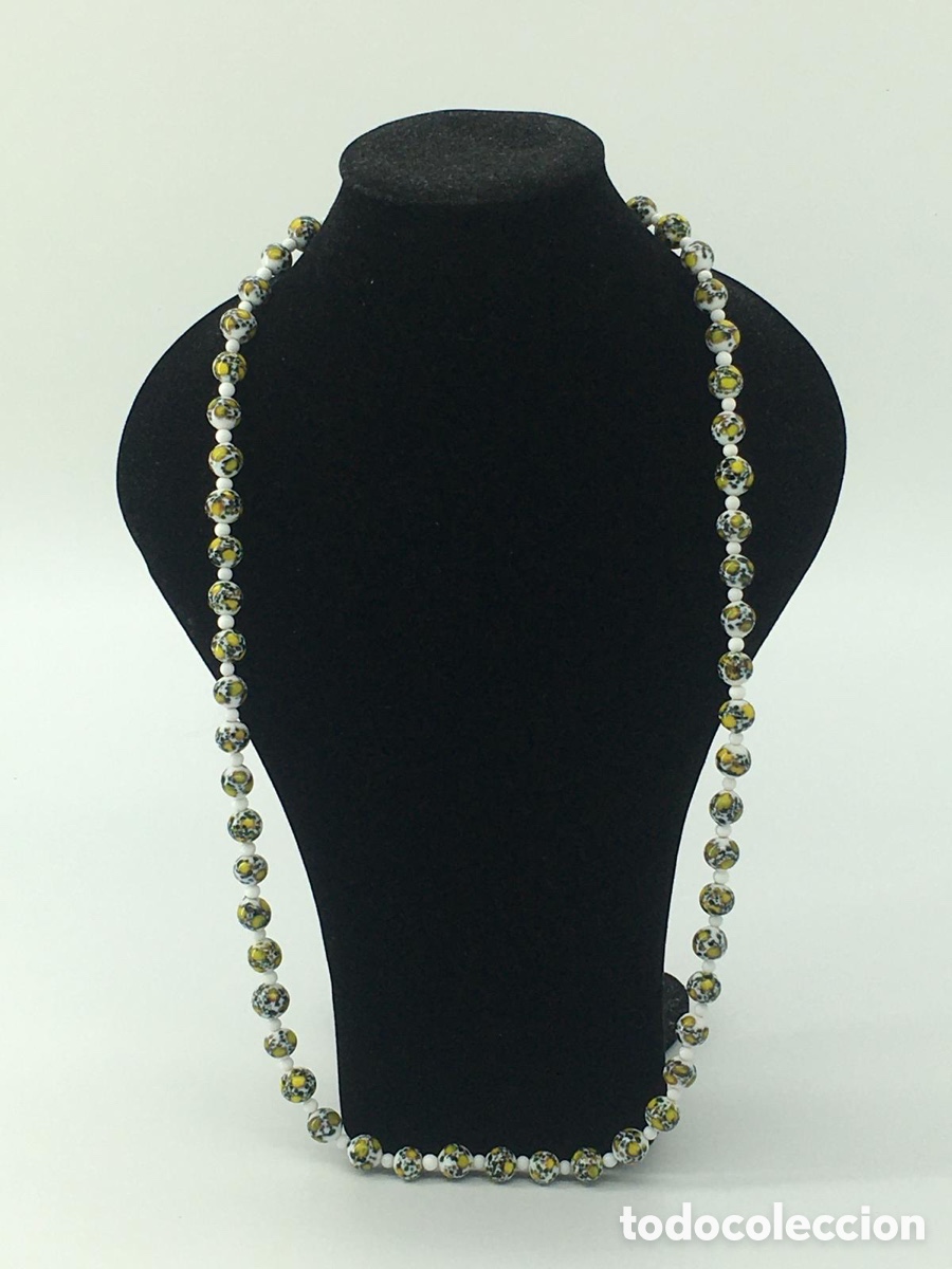 Joyeria: collar de bolas en porcelana - Foto 7