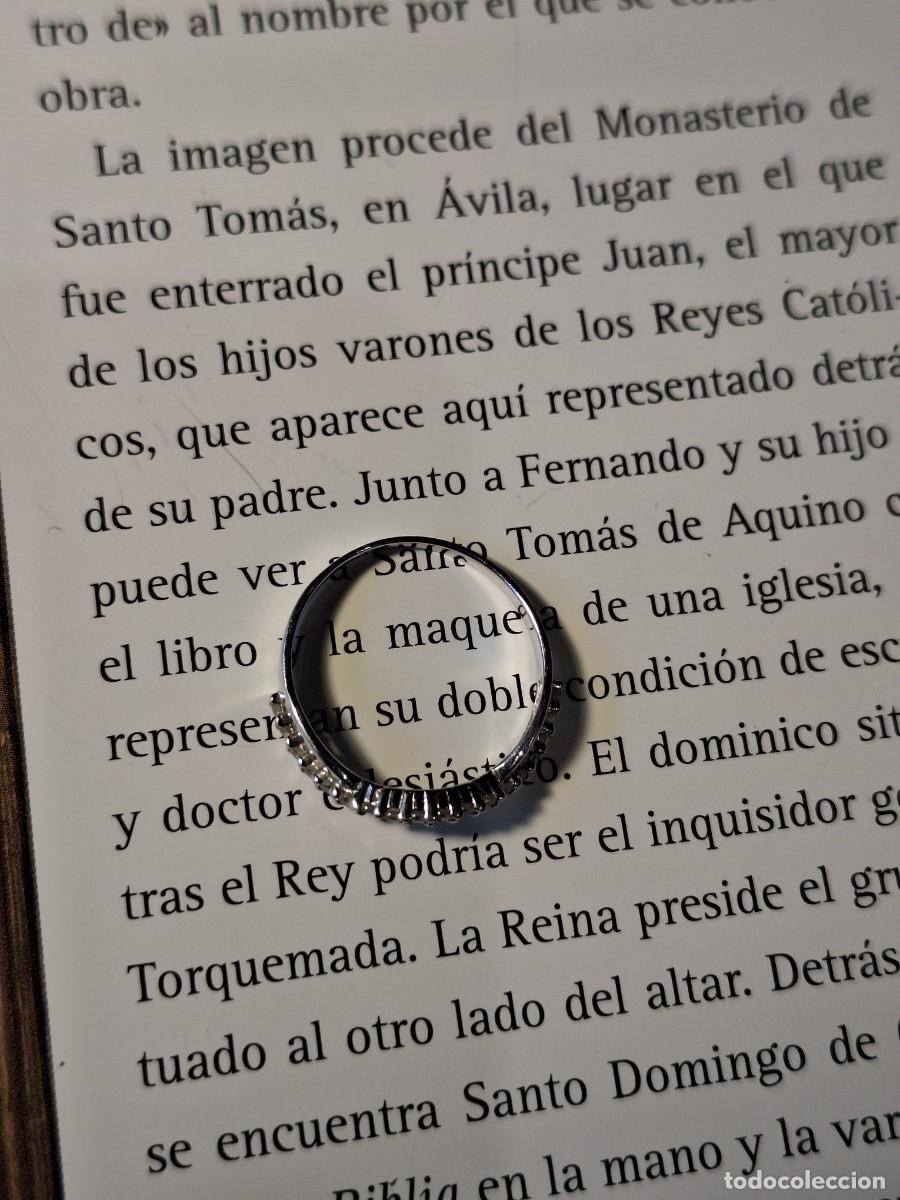 Joyeria: Anillo de compromiso oro blanco 18 kilates con circonitas - Foto 5