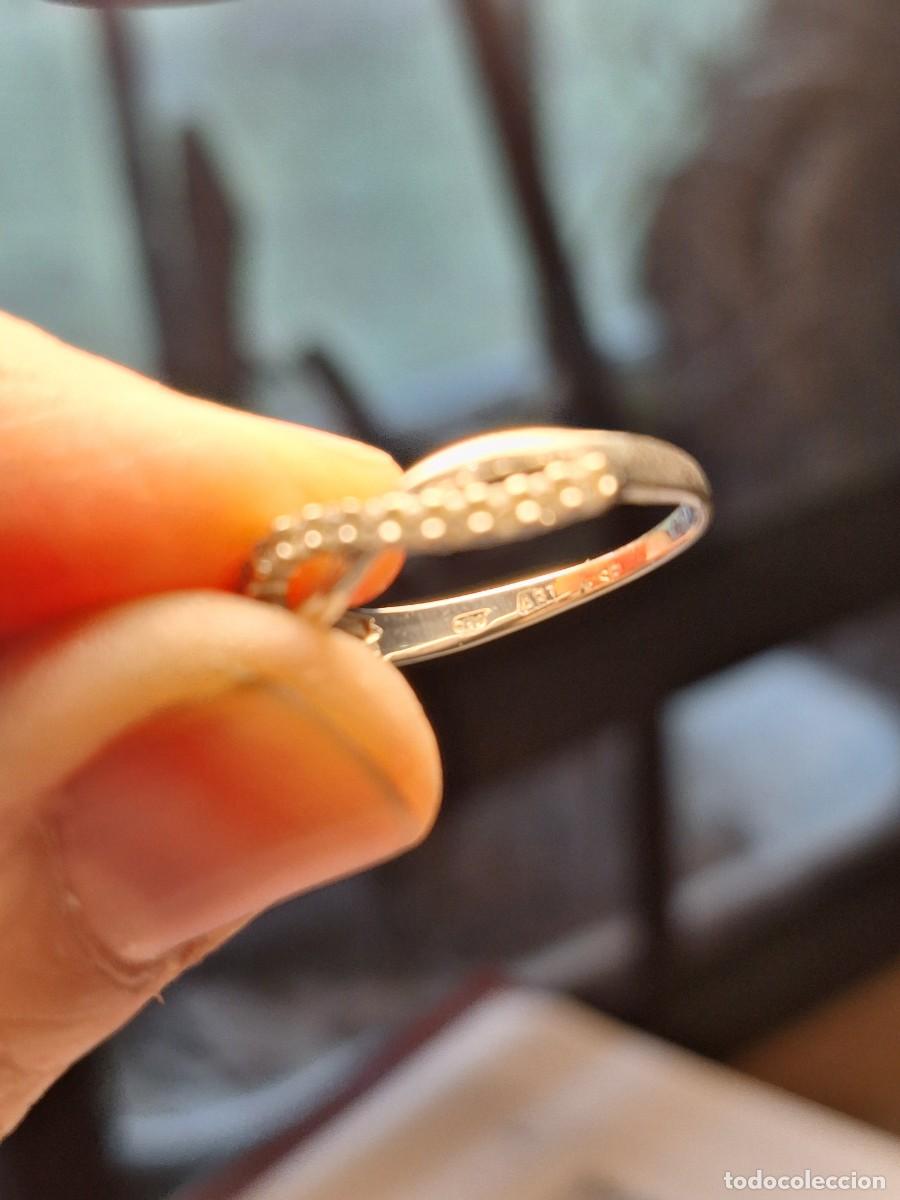 Joyeria: Anillo de compromiso oro blanco 18 kilates con circonitas - Foto 7