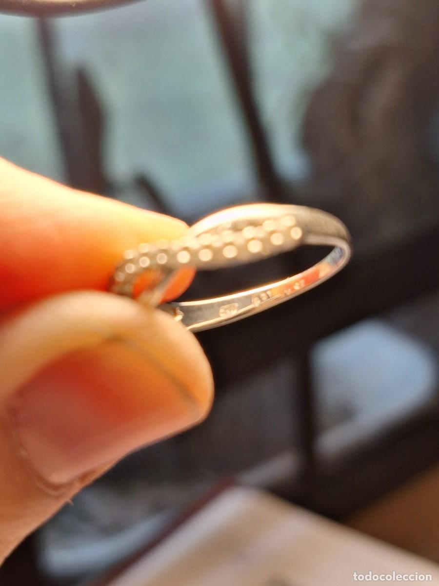 Joyeria: Anillo de compromiso oro blanco 18 kilates con circonitas - Foto 8