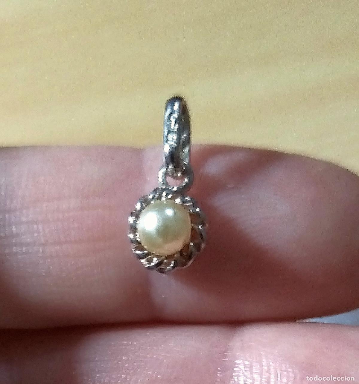 Joyeria: Colgante de plata de ley, contrastada, con perla. - Foto 3