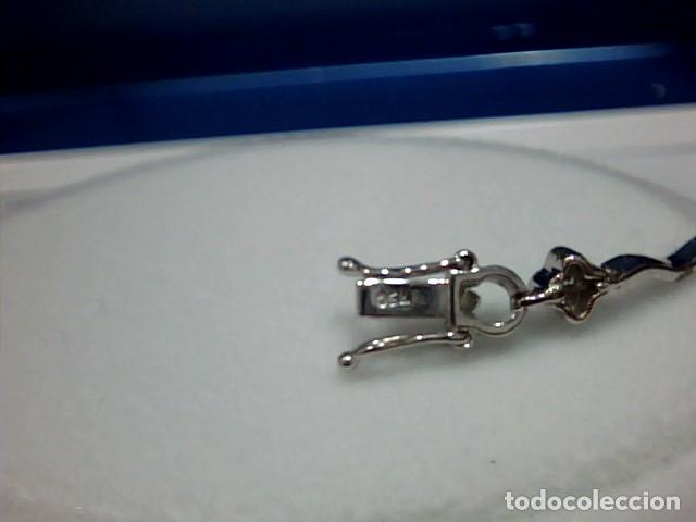 Joyeria: pulsera oro blanco 18 kts con diamantes - Foto 2