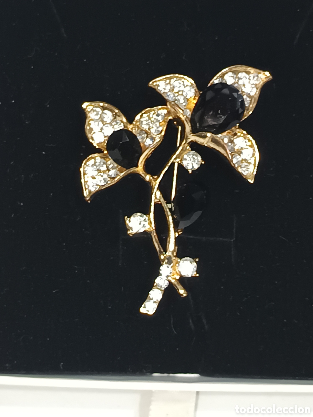 Joyeria: Spilla per Donna &rdquo;Black Gold Flower&rdquo; - Foto 3