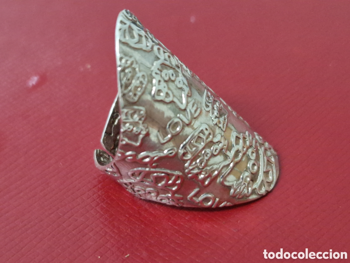 Joyeria: ANILLO DE PLATA DE LEY GRANDE NUEVO - Foto 6