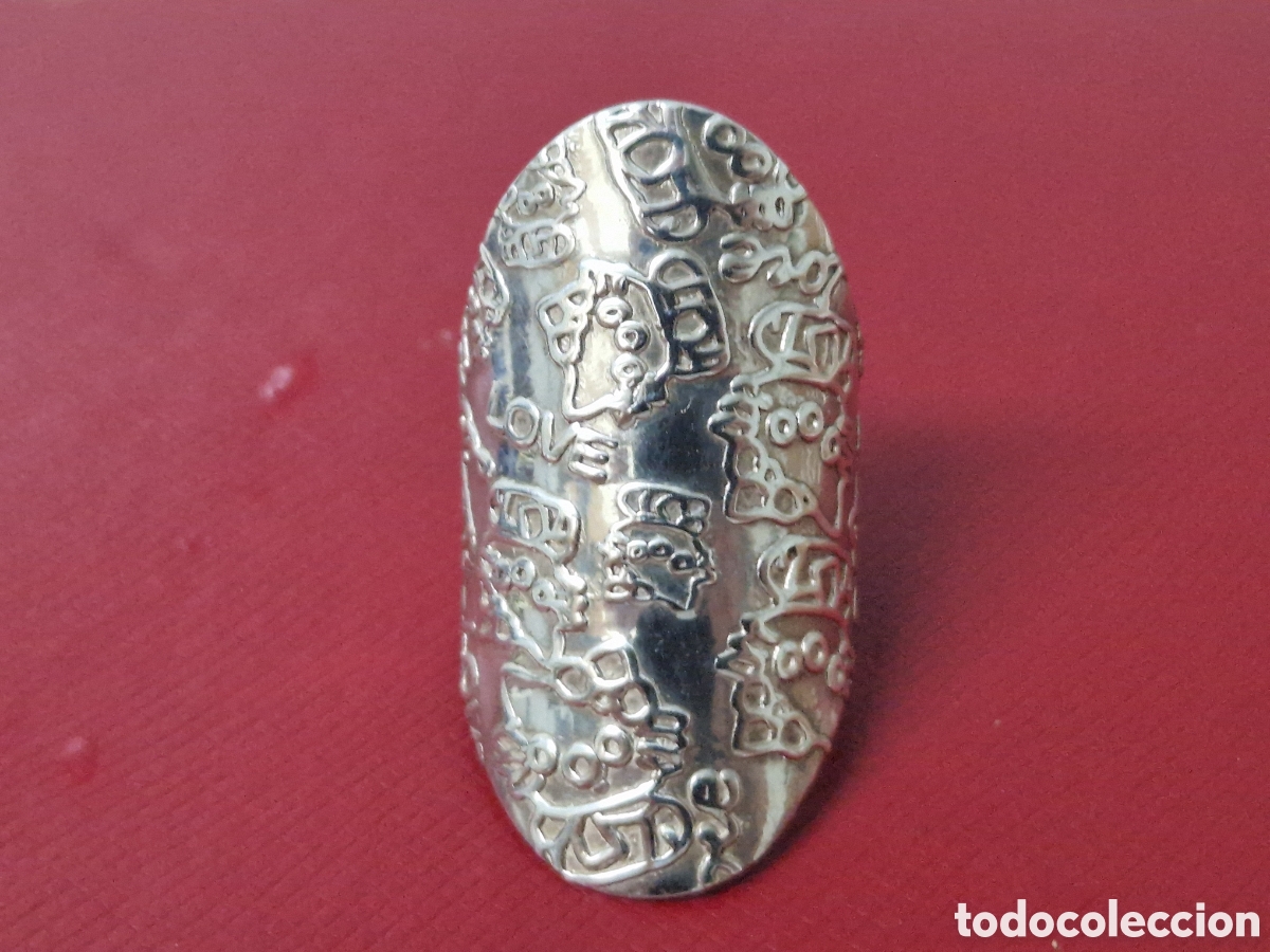 Joyeria: ANILLO DE PLATA DE LEY GRANDE NUEVO - Foto 9