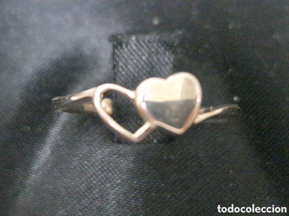 Joyeria: ANILLO DE PLATA EN FORMA CORAZON NUEVO - Foto 1