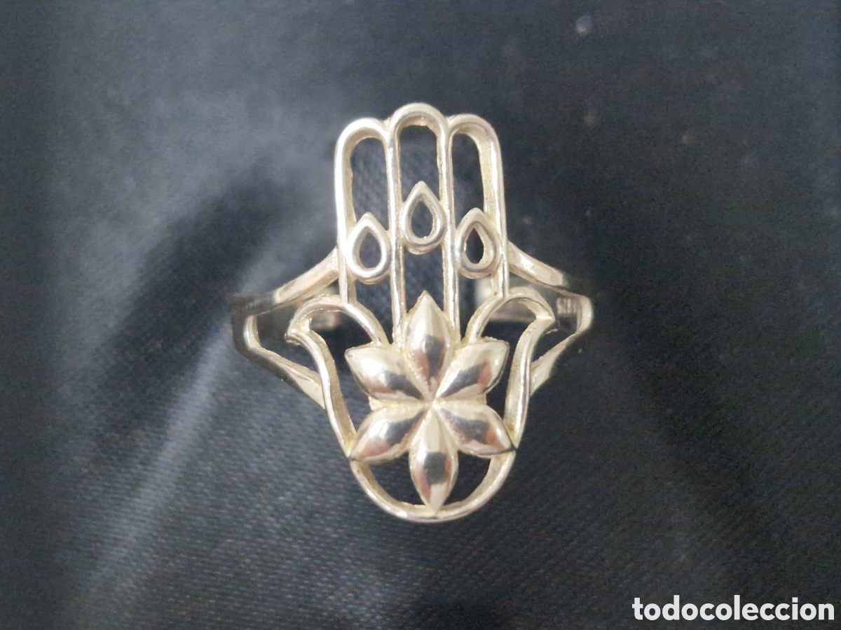 Joyeria: ANILLO DE PLATA DE LEY FORMA DE MANO NUEVO - Foto 3