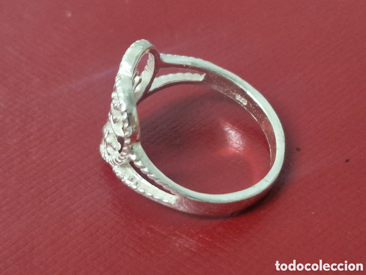 Joyeria: ANILLO EN PLATA DE LEY EN FORMA DE CORAZON - Foto 3