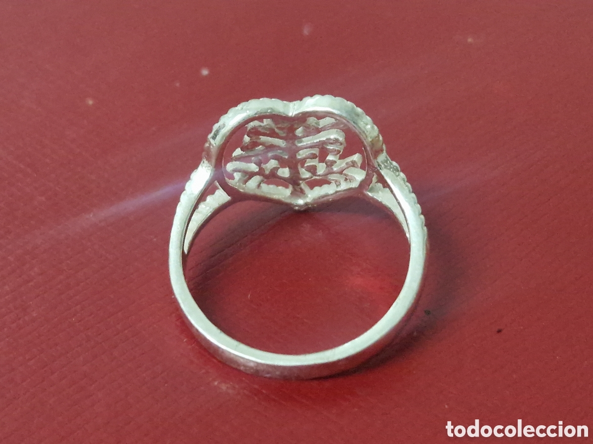 Joyeria: ANILLO EN PLATA DE LEY EN FORMA DE CORAZON - Foto 6