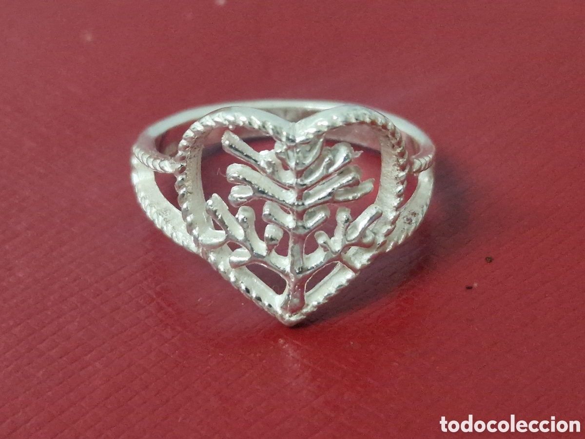 Joyeria: ANILLO EN PLATA DE LEY EN FORMA DE CORAZON - Foto 7